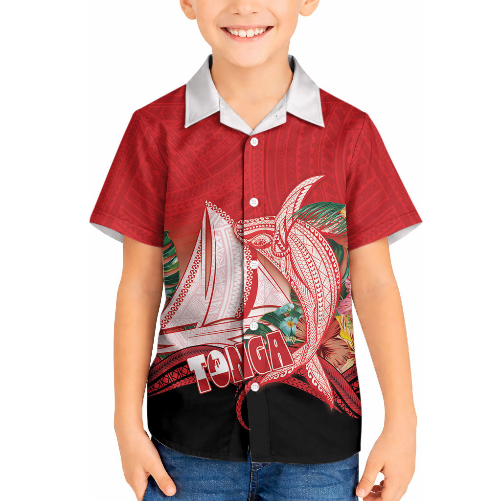 Vavau Sailing Festival Tonga Personalised Hawaiian Shirt Humpback Whale Sailboat Tropical Vibes