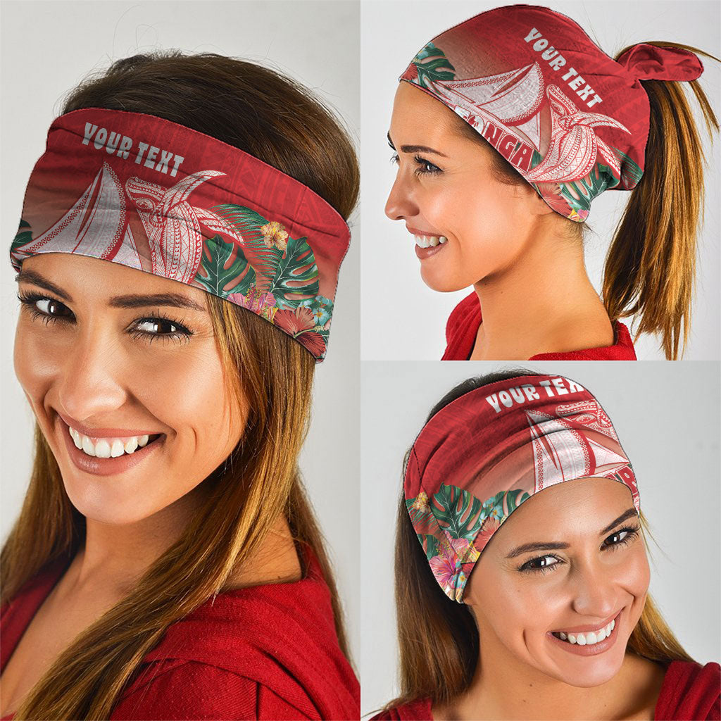Vavau Sailing Festival Tonga Personalised Neck Gaiter Humpback Whale Sailboat Tropical Vibes