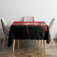 Vavau Sailing Festival Tonga Personalised Tablecloth Humpback Whale Sailboat Tropical Vibes