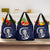 Blue New Zealand Eel Grocery Bag Aotearoa Maori Tuna With Kotiate Weapon