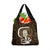 Gold New Zealand Eel Grocery Bag Aotearoa Maori Tuna With Kotiate Weapon