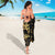 Black And Gold Aotearoa Whai Sarong NZ Stingrays Maori Curves Style