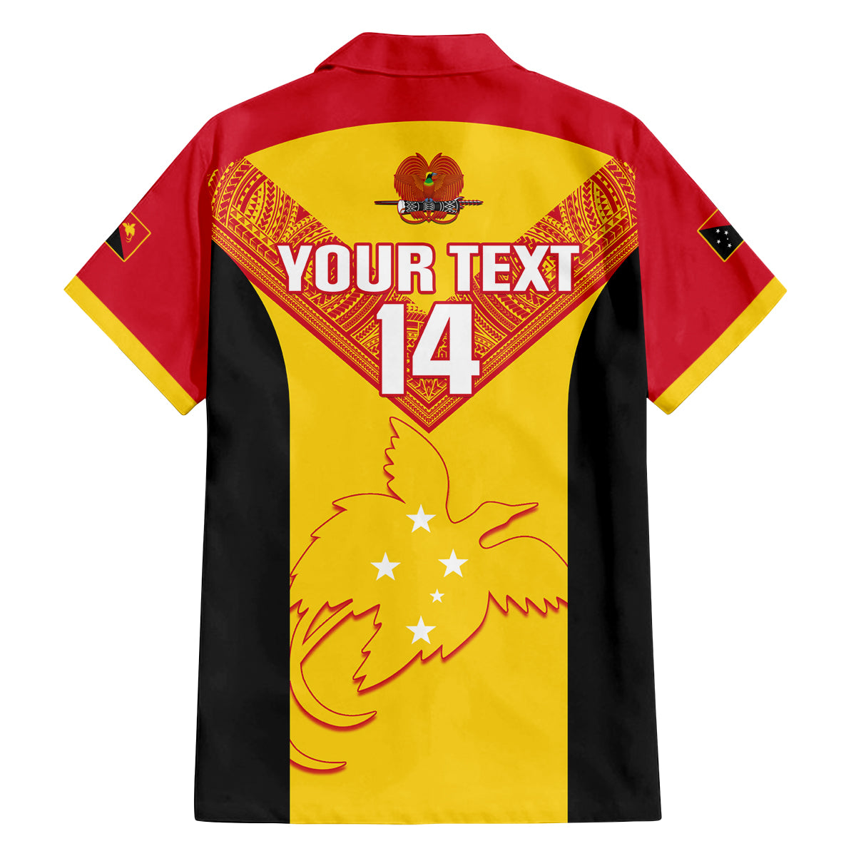 Custom Papua New Guinea Rubgby Family Matching Puletasi Dress and Hawaiian Shirt Pacific 2023 Go PNG Kumuls LT14 - Polynesian Pride