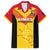 Custom Papua New Guinea Rubgby Hawaiian Shirt Pacific 2023 Go PNG Kumuls LT14 Yellow - Polynesian Pride
