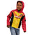 Custom Papua New Guinea Rubgby Kid Hoodie Pacific 2023 Go PNG Kumuls LT14 - Polynesian Pride