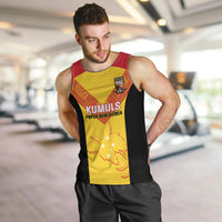 Custom Papua New Guinea Rubgby Men Tank Top Pacific 2023 Go PNG Kumuls LT14 - Polynesian Pride