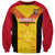 Custom Papua New Guinea Rubgby Sweatshirt Pacific 2023 Go PNG Kumuls LT14 Unisex Yellow - Polynesian Pride