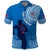 Custom Samoa Rugby Polo Shirt Pacific 2023 Go Toa Samoa LT14 Blue - Polynesian Pride
