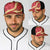 Red Palaka Hawaii Mele Kalikimaka Baseball Net Cap Ohia Lehua Monstera Puakenikeni Lei - Polynesian Pride
