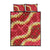 Red Palaka Hawaii Mele Kalikimaka Quilt Bed Set Ohia Lehua Monstera Puakenikeni Lei - Polynesian Pride