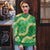 Green Palaka Hawaii Mele Kalikimaka Ugly Christmas Sweater Ohia Lehua Monstera Puakenikeni Lei - Polynesian Pride