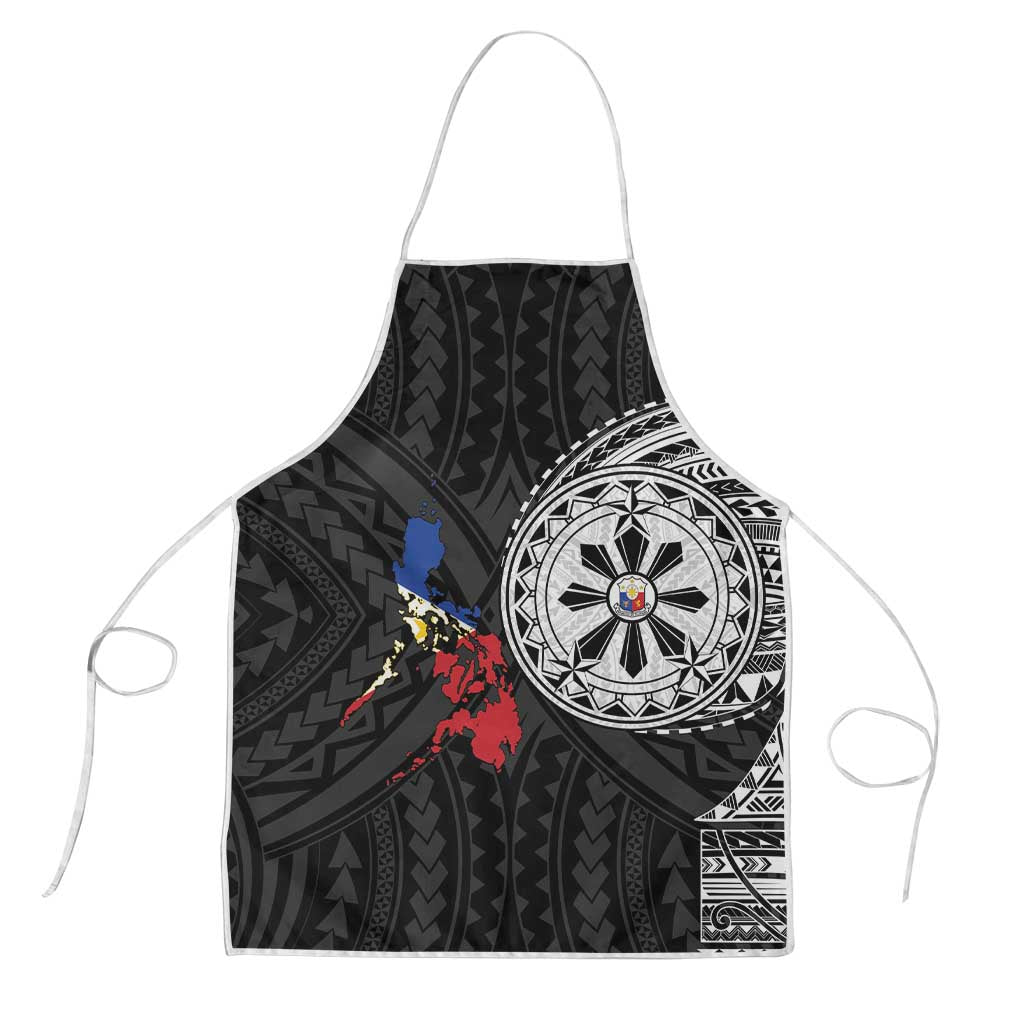 Philippines Strong Apron Filipino Map Polynesian Tattoo - Polynesian Pride