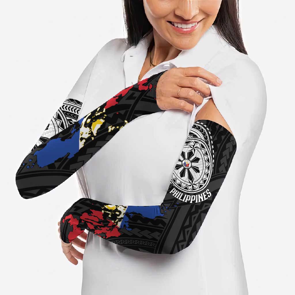 Philippines Strong Arm Sleeves Filipino Map Polynesian Tattoo - Polynesian Pride