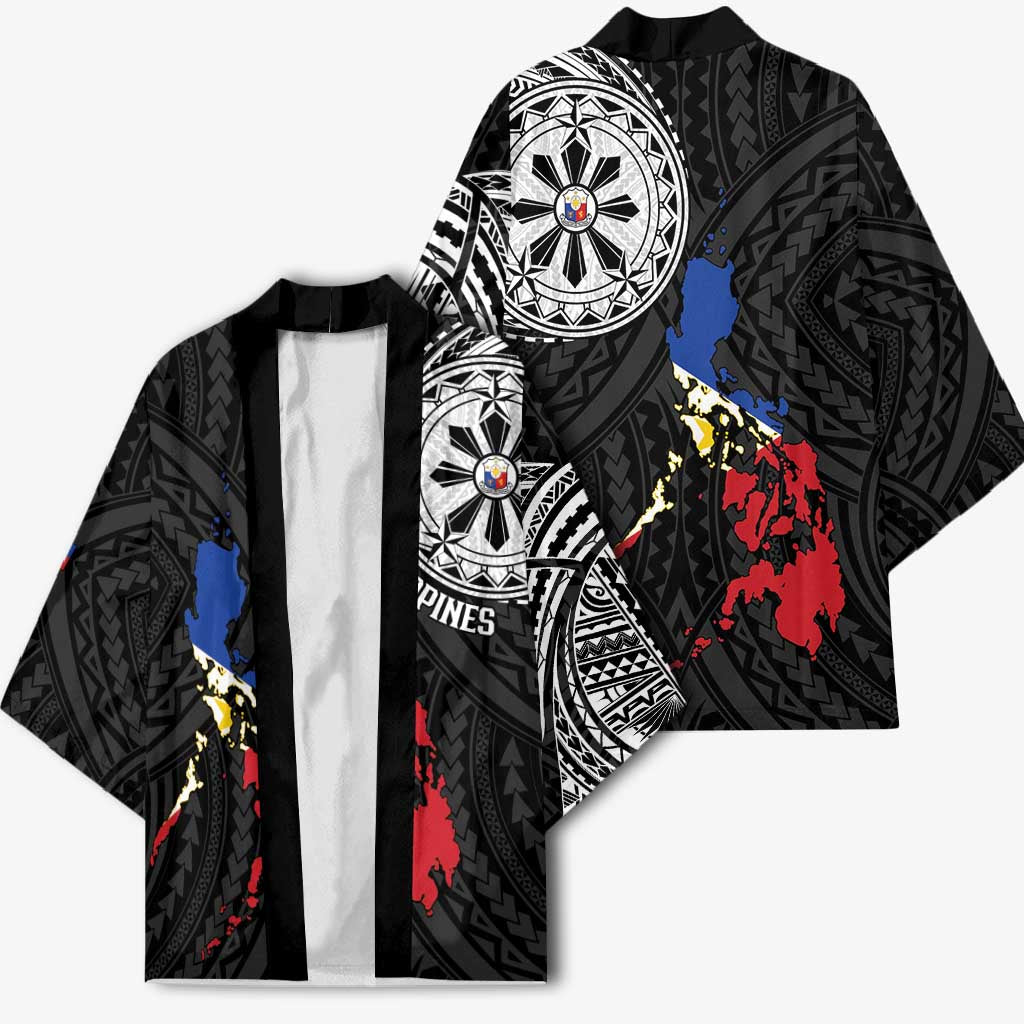 Philippines Strong Kimono Filipino Map Polynesian Tattoo - Polynesian Pride