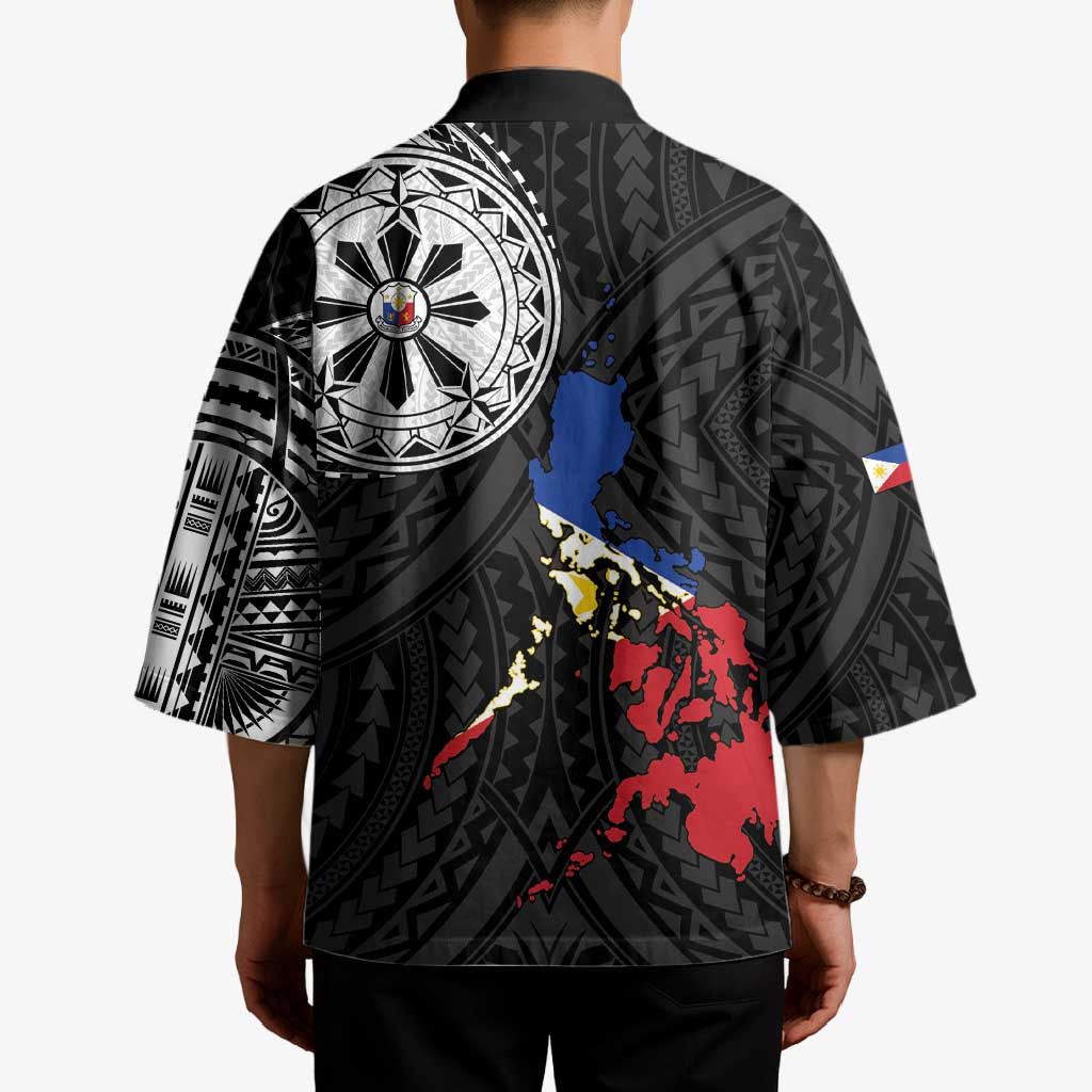 Philippines Strong Kimono Filipino Map Polynesian Tattoo - Polynesian Pride