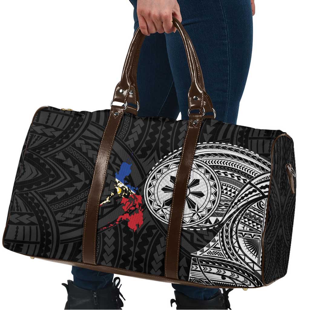 Philippines Strong Travel Bag Filipino Map Polynesian Tattoo - Polynesian Pride