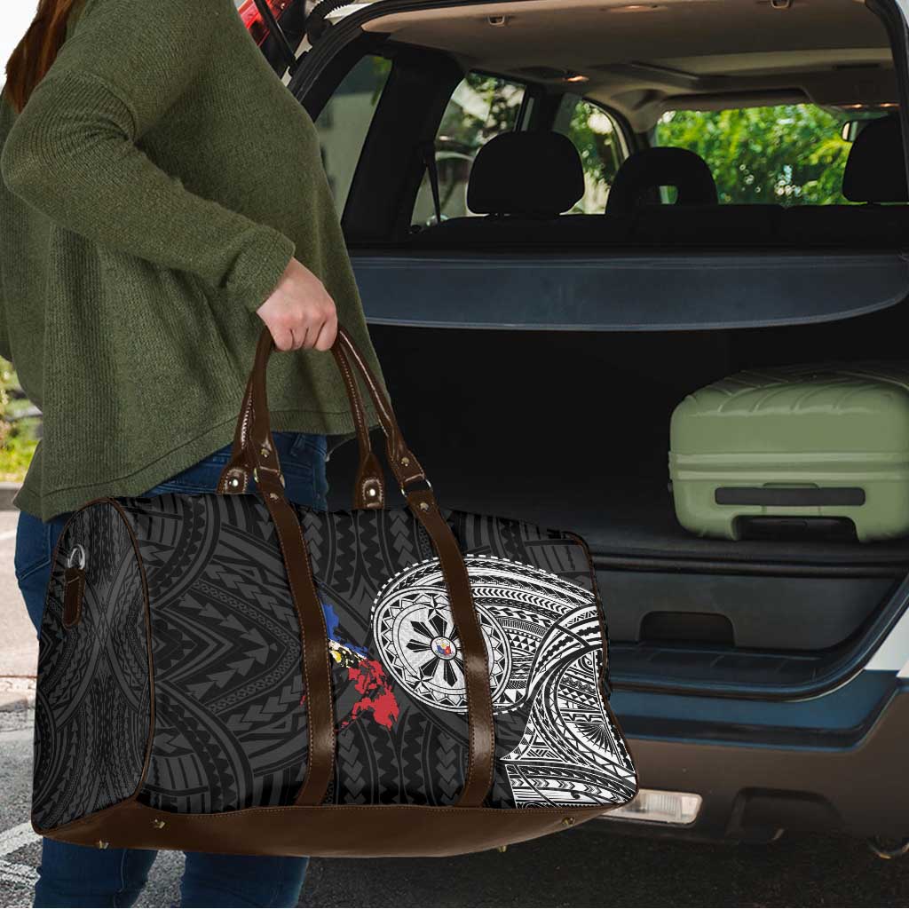 Philippines Strong Travel Bag Filipino Map Polynesian Tattoo - Polynesian Pride