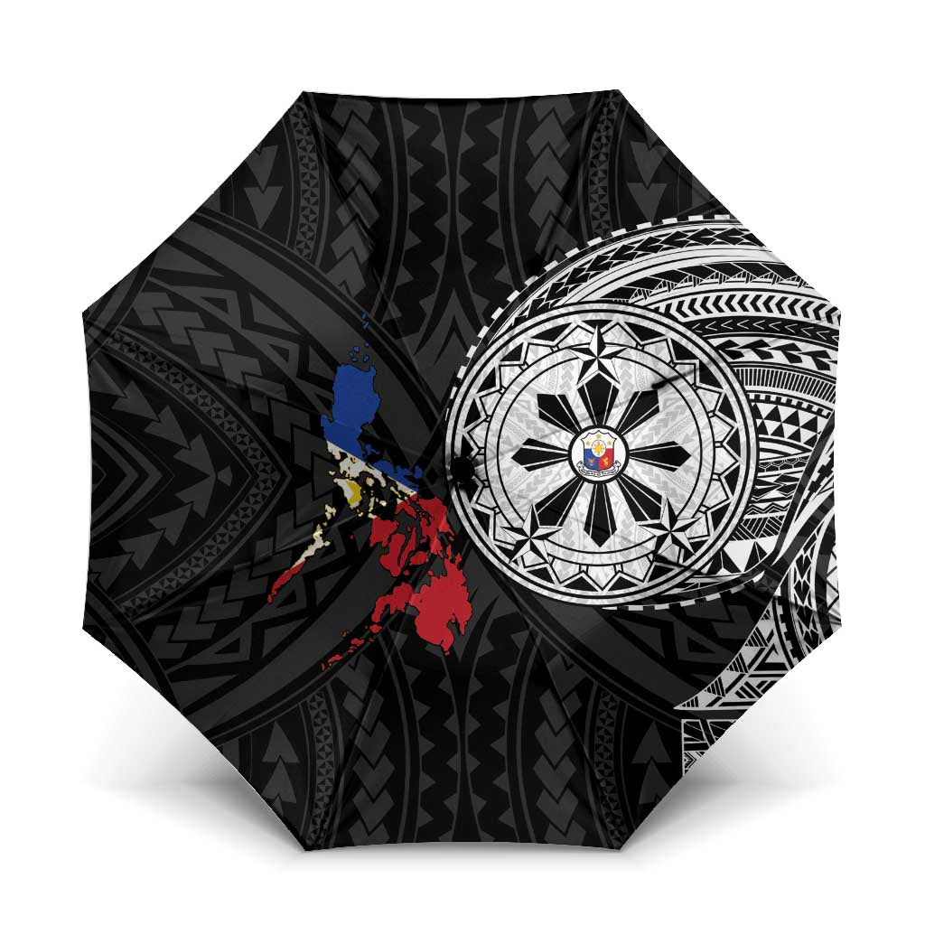 Philippines Strong Umbrella Filipino Map Polynesian Tattoo - Polynesian Pride