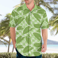 Green Hawaii Kalo Palaka Motifs Hawaiian Shirt Hawaiian Taro Leaves Elegant Vibes - Polynesian Pride