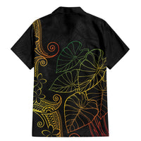 Aloha Hawaii Kalo Family Matching Mermaid Dress and Hawaiian Shirt Reggae Taro Polynesian Pattern - Polynesian Pride