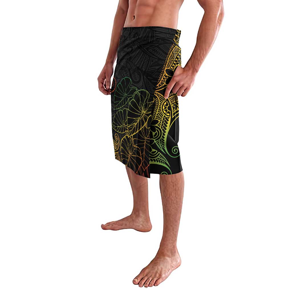 Aloha Hawaii Kalo Lavalava Reggae Taro Polynesian Pattern - Polynesian Pride