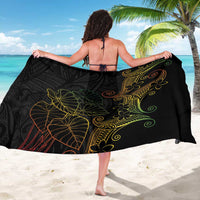 Aloha Hawaii Kalo Sarong Reggae Taro Polynesian Pattern - Polynesian Pride