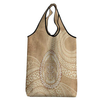Tonga Ngatu Turtle Grocery Bag Vintage Tongan Tapa Cloth