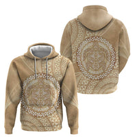 Tonga Ngatu Turtle Hoodie Vintage Tongan Tapa Cloth