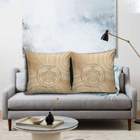 Tonga Ngatu Turtle Pillow Cover Vintage Tongan Tapa Cloth