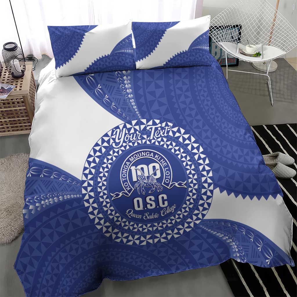 Queen Salote College 100th Anniversary Personalized Bedding Set Est 1926 Kolisi Fefine Tongan Ngatu Pattern LT14 - Polynesian Pride