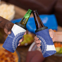 Queen Salote College 100th Anniversary 4 in 1 Can Cooler Tumbler Est 1926 Kolisi Fefine Tongan Ngatu Pattern