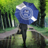 Queen Salote College 100th Anniversary Personalized Umbrella Est 1926 Kolisi Fefine Tongan Ngatu Pattern