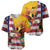 Personalised United States And Papua New Guinea Baseball Jersey USA Eagle With PNG Bird Of Paradise