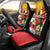 Personalised United States And Papua New Guinea Car Seat Cover USA Eagle With PNG Bird Of Paradise