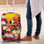 Personalised United States And Papua New Guinea Luggage Cover USA Eagle With PNG Bird Of Paradise