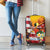 Personalised United States And Papua New Guinea Luggage Cover USA Eagle With PNG Bird Of Paradise