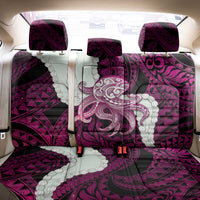 Pink Galaxy Polynesia Tribal Octopus Tattoo Back Car Seat Cover Pikake Lei Polynesian Pattern LT14 - Polynesian Pride