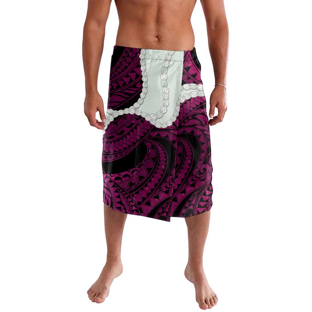 Pink Galaxy Polynesia Tribal Octopus Tattoo Lavalava Pikake Lei Polynesian Pattern LT14 Pink - Polynesian Pride