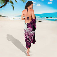 Pink Galaxy Polynesia Tribal Octopus Tattoo Sarong Pikake Lei Polynesian Pattern LT14 - Polynesian Pride