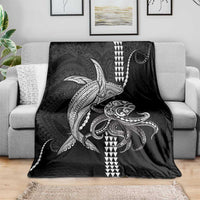 Kanaloa Aloha Hawaii Blanket Humpback Whale Octopus Tattoo Kakau Pattern