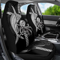 Kanaloa Aloha Hawaii Car Seat Cover Humpback Whale Octopus Tattoo Kakau Pattern LT14 - Polynesian Pride