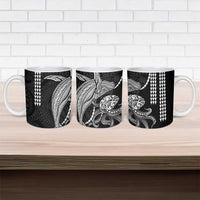 Kanaloa Aloha Hawaii Ceramic Mug Humpback Whale Octopus Tattoo Kakau Pattern