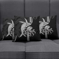Kanaloa Aloha Hawaii Pillow Cover Humpback Whale Octopus Tattoo Kakau Pattern