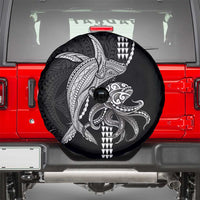 Kanaloa Aloha Hawaii Spare Tire Cover Humpback Whale Octopus Tattoo Kakau Pattern