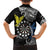 Personalised Cook Islands Darts Kid Hawaiian Shirt Kuki Airani Tribal Pattern