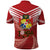 Tonga Darts Polo Shirt Tongan Ngatu Pattern