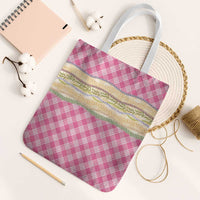 Pink Palaka Hawaii Leis Elegant Vibes Tote Bag