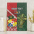 Custom Samoa And Ireland Rugby Canvas Wall Art Ikale Tahi With Shamrocks