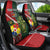 Custom Samoa And Ireland Rugby Car Seat Cover Ikale Tahi With Shamrocks