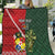 Custom Samoa And Ireland Rugby Quilt Ikale Tahi With Shamrocks